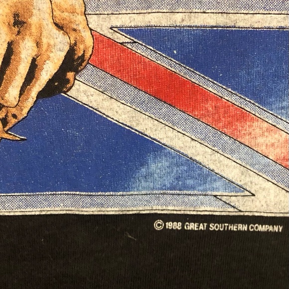 1988 IRON MAIDEN “Play with Madness” SIZE MED 18” PTP- MADE IN USA 🇺🇸 - Picture 7 of 8